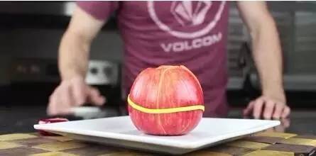 宝贝老婆,怎样切Apple,你知道吗?